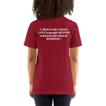 Unisex Logo with Mission Statement Tee