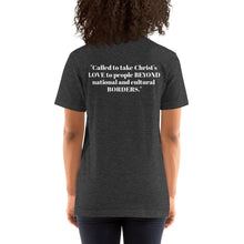 Unisex Logo with Mission Statement Tee