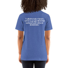 Unisex Logo with Mission Statement Tee
