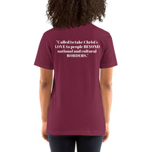 Unisex Logo with Mission Statement Tee