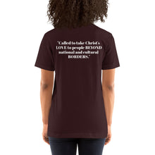 Unisex Logo with Mission Statement Tee