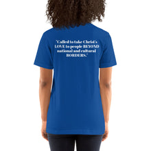 Unisex Logo with Mission Statement Tee