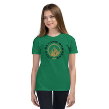 Youth Black & Gold Logo Tee