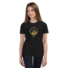 Youth Black & Gold Logo Tee